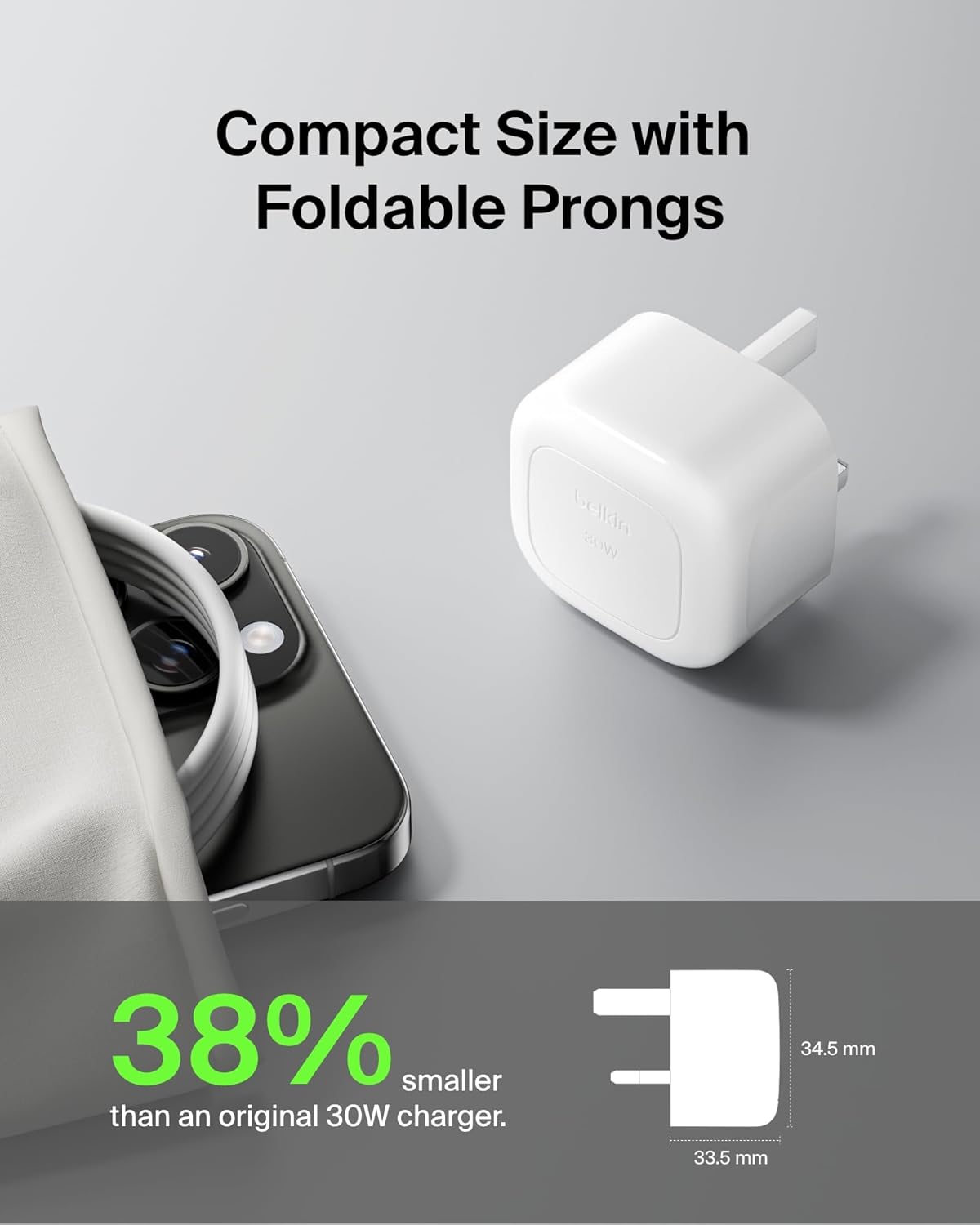 Belkin USB-C Wall Charger PD 30 W