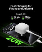 Belkin BoostCharge 20W Cubic Wall Charger with 1m C-C Cable