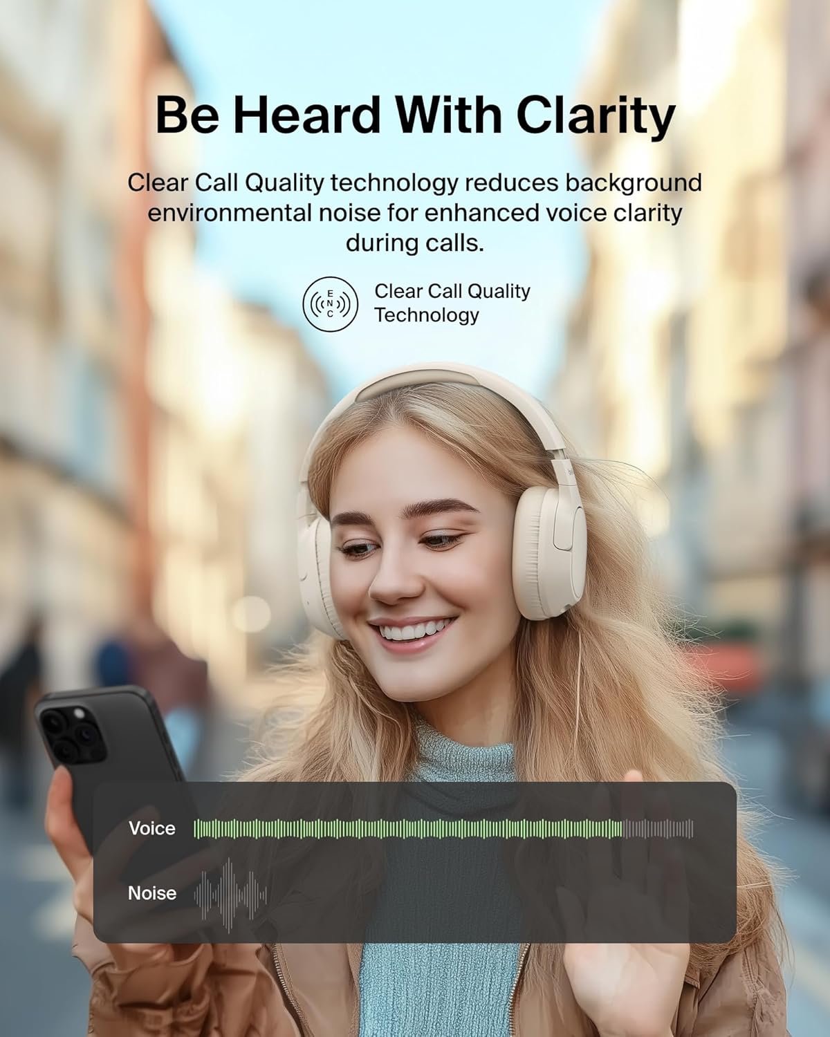 Belkin SoundForm Isolate Active Noise-Cancelling Wireless Headphones