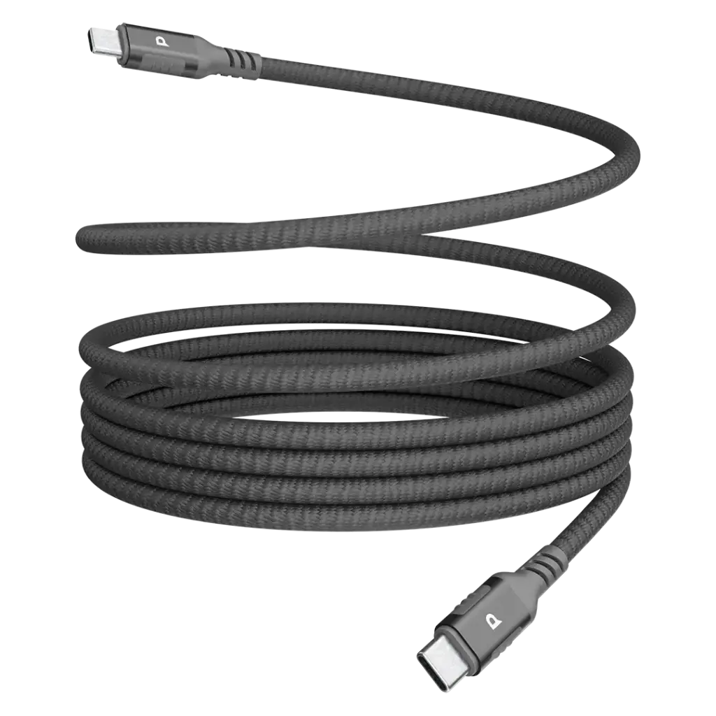 كابل شحن مغناطيسي Powerology Maglinka Weave Magnetic 60 watt